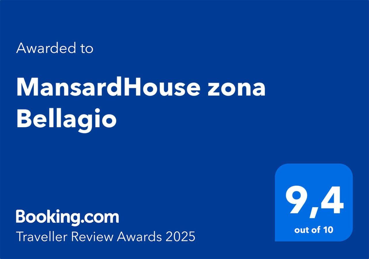 Mansardhouse Zona Bellagio Apartment Magreglio Bagian luar foto